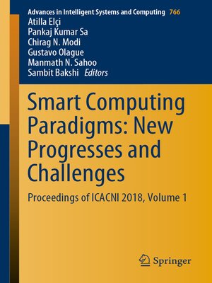 cover image of Smart Computing Paradigms